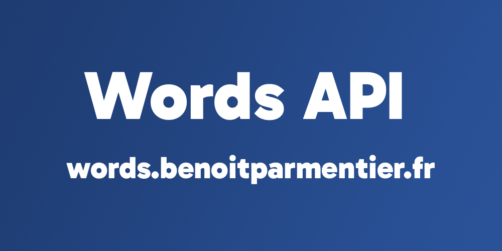 Words API
